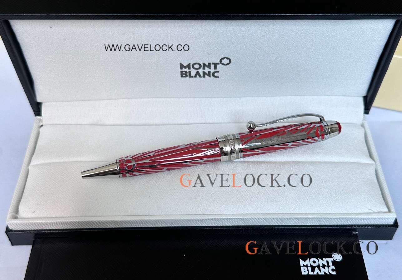 AAA Knock off Meisterstuck 100 Yrs Doue Classique 145 Red Ballpoint